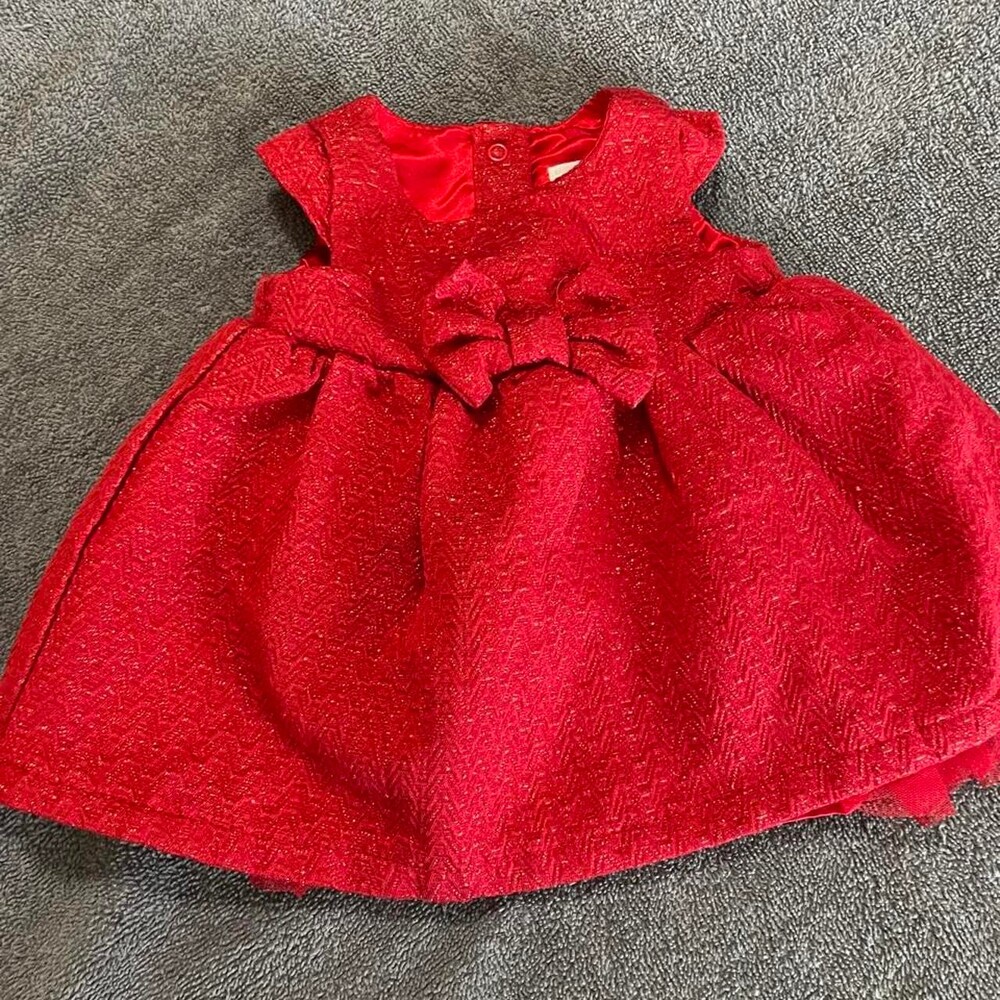 Cat & Jack Girls' Red Dress